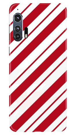 Red White Case for Moto Edge Plus