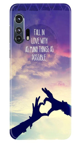 Fall in love Case for Moto Edge Plus