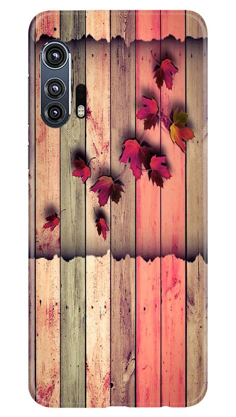 Wooden look2 Case for Moto Edge Plus