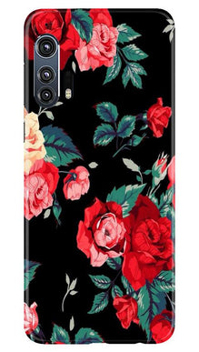 Red Rose2 Mobile Back Case for Moto Edge Plus (Design - 81)