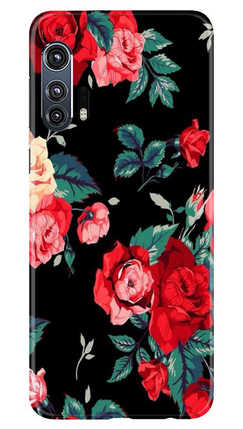 Red Rose2 Case for Moto Edge Plus