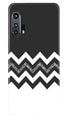 Black white Pattern2Case for Moto Edge Plus