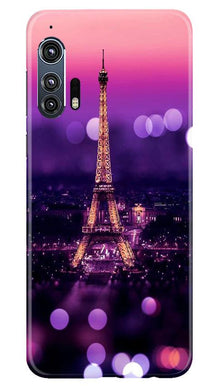 Eiffel Tower Mobile Back Case for Moto Edge Plus (Design - 86)