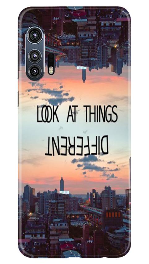 Look at things different Case for Moto Edge Plus