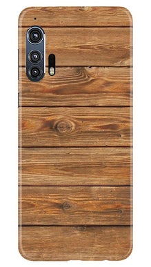 Wooden Look Mobile Back Case for Moto Edge Plus  (Design - 113)