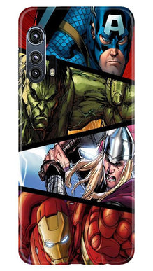 Avengers Superhero Mobile Back Case for Moto Edge Plus  (Design - 124)