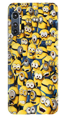 Minions Mobile Back Case for Moto Edge Plus  (Design - 126)