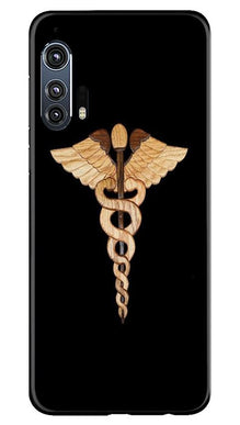Doctor Logo Mobile Back Case for Moto Edge Plus  (Design - 134)