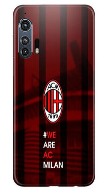 AC Milan Mobile Back Case for Moto Edge Plus  (Design - 155)