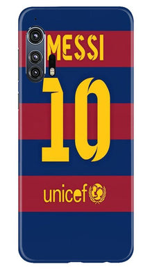 Messi Mobile Back Case for Moto Edge Plus  (Design - 172)