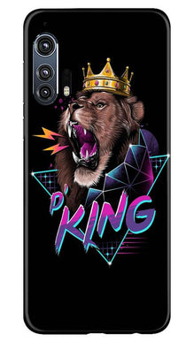 Colorful Square Mobile Back Case for Moto Edge Plus (Design - 218)
