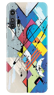 Modern Art Mobile Back Case for Moto Edge Plus (Design - 234)