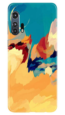 Modern Art Mobile Back Case for Moto Edge Plus (Design - 235)