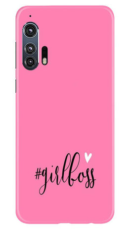 Girl Boss Black Case for Moto Edge Plus (Design No. 268)