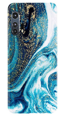 Marble Texture Mobile Back Case for Moto Edge Plus (Design - 308)