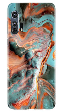 Marble Texture Mobile Back Case for Moto Edge Plus (Design - 309)