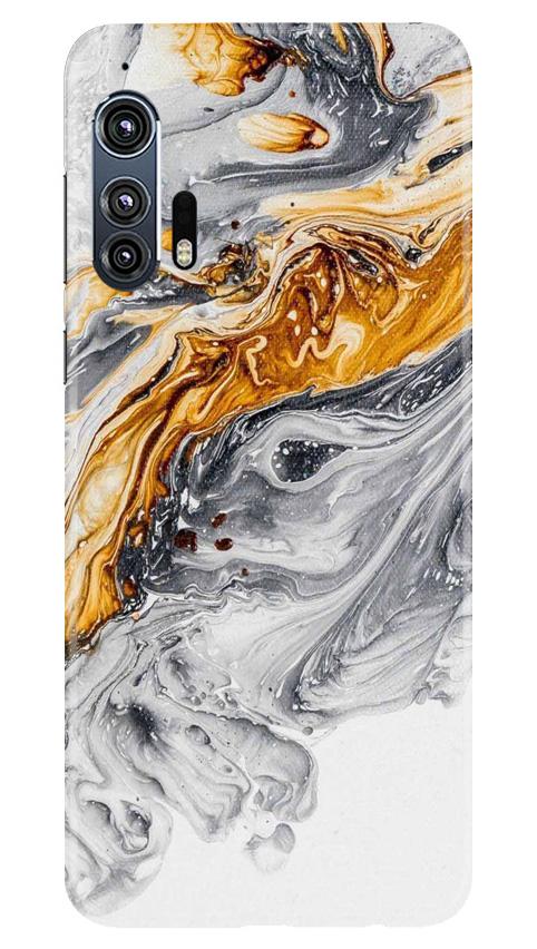 Marble Texture Mobile Back Case for Moto Edge Plus (Design - 310)