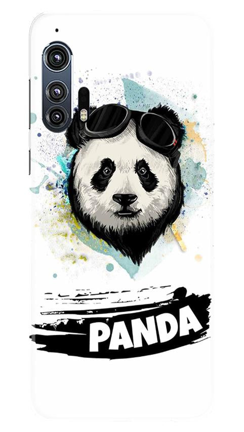 Panda Mobile Back Case for Moto Edge Plus (Design - 319)