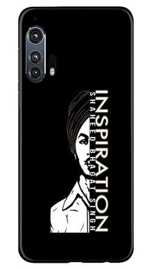 Bhagat Singh Mobile Back Case for Moto Edge Plus (Design - 329)