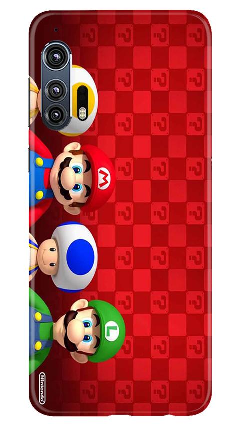 Mario Mobile Back Case for Moto Edge Plus (Design - 337)