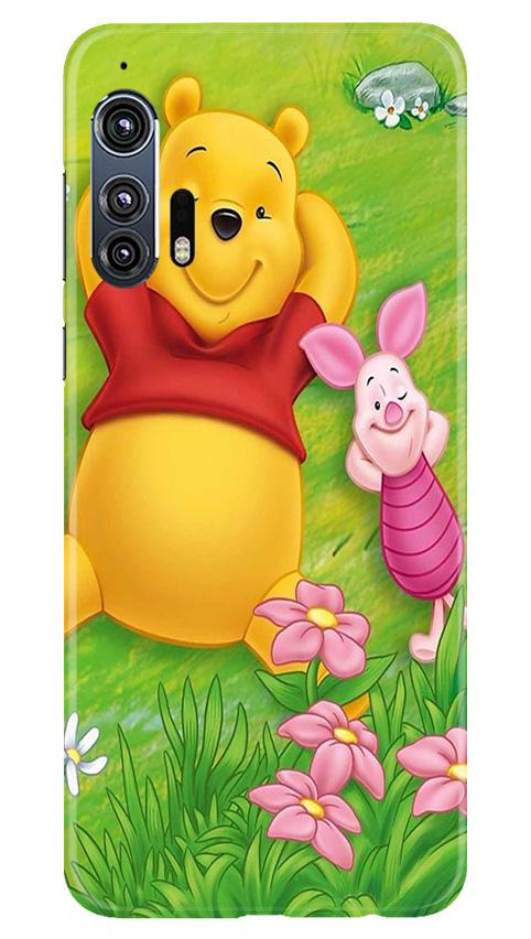 Winnie The Pooh Mobile Back Case for Moto Edge Plus (Design - 348)