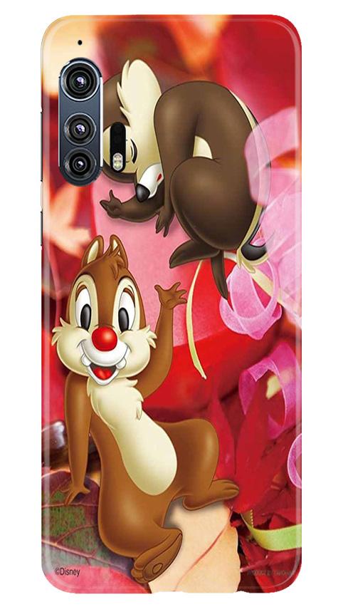 Chip n Dale Mobile Back Case for Moto Edge Plus (Design - 349)
