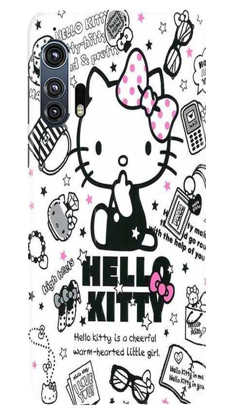 Hello Kitty Mobile Back Case for Moto Edge Plus (Design - 361)