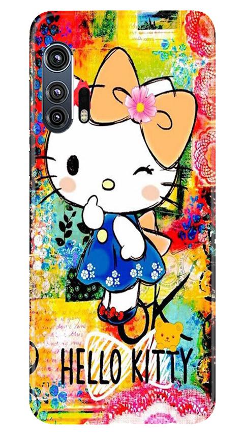 Hello Kitty Mobile Back Case for Moto Edge Plus (Design - 362)