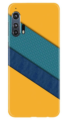 Diagonal Pattern Mobile Back Case for Moto Edge Plus (Design - 370)