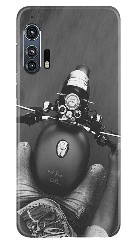 Royal Enfield Mobile Back Case for Moto Edge Plus (Design - 382)