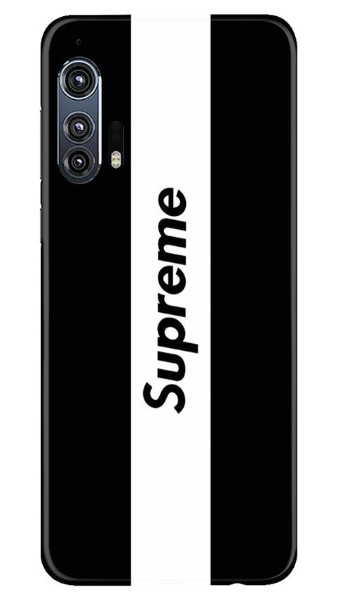 Supreme Mobile Back Case for Moto Edge Plus (Design - 388)