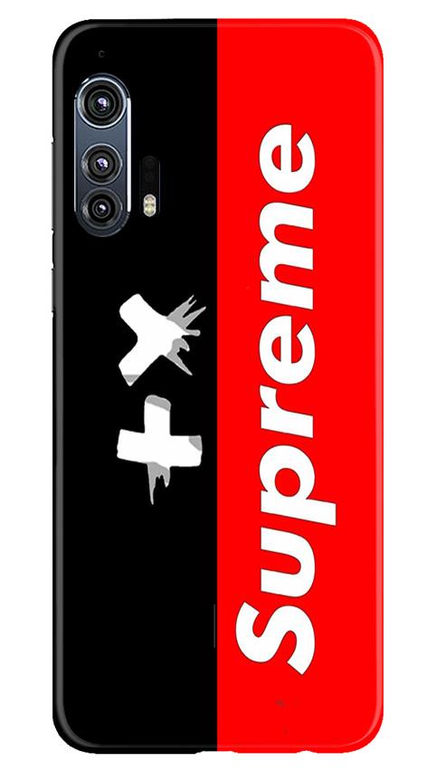 Supreme Mobile Back Case for Moto Edge Plus (Design - 389)