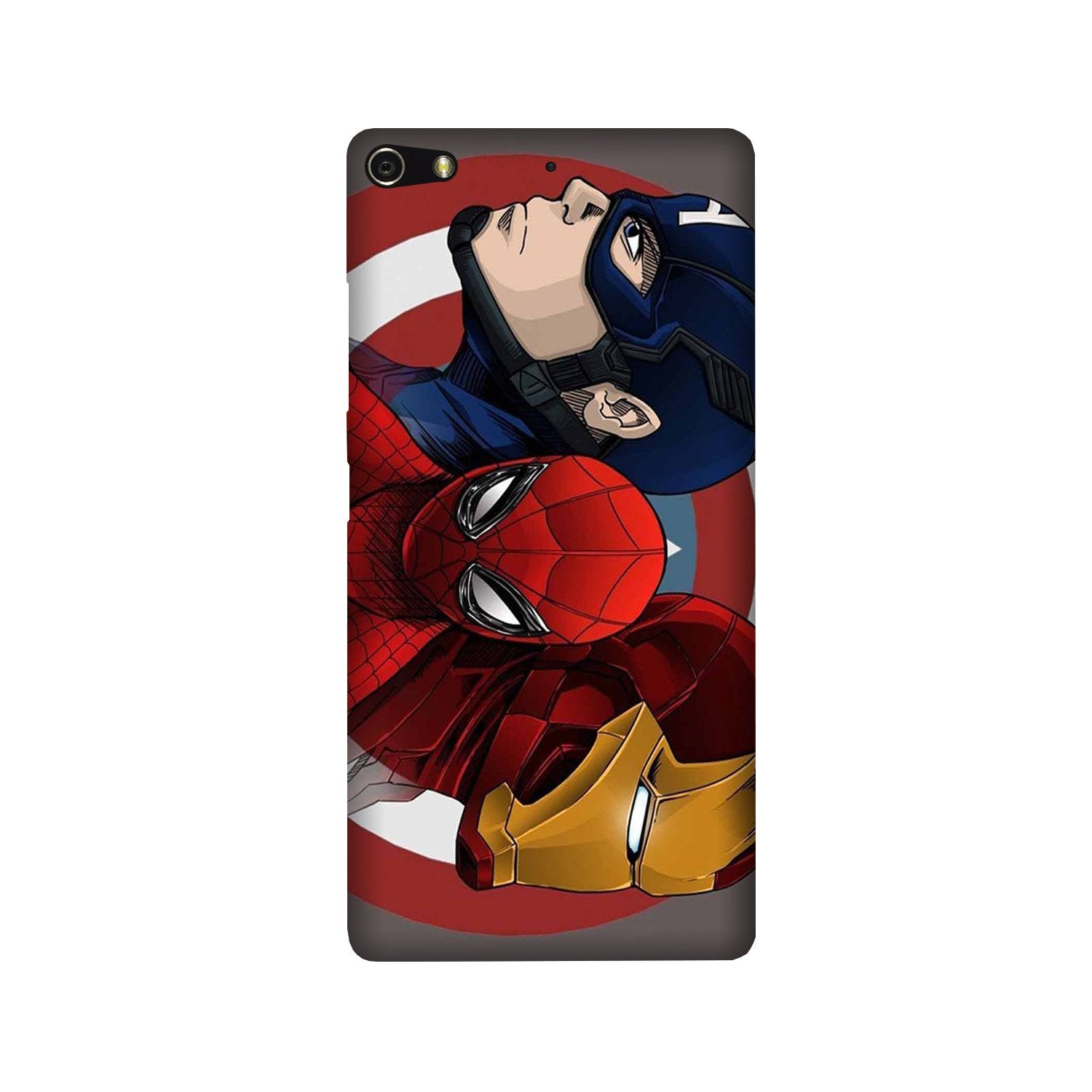 Superhero Mobile Back Case for Gionee Elifi S7 (Design - 311)
