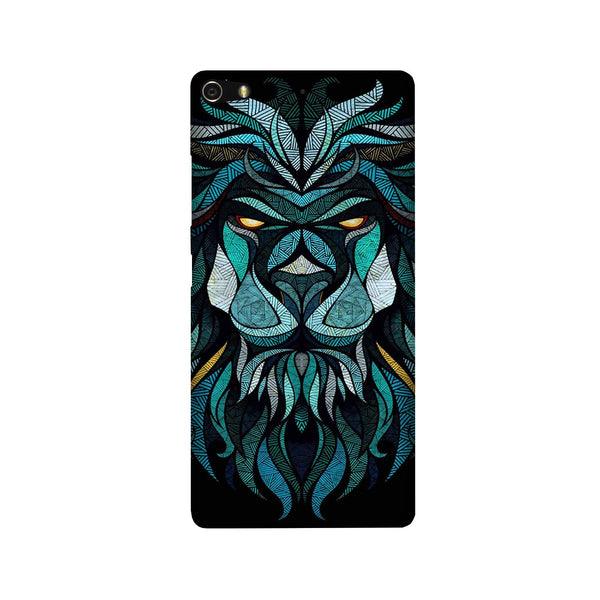 Lion Mobile Back Case for Gionee Elifi S7 (Design - 314)