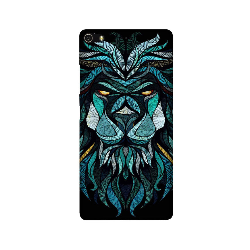 Lion Mobile Back Case for Gionee Elifi S7 (Design - 314)