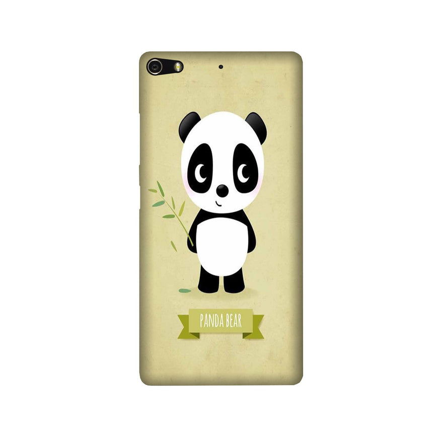 Panda Bear Mobile Back Case for Gionee Elifi S7 (Design - 317)