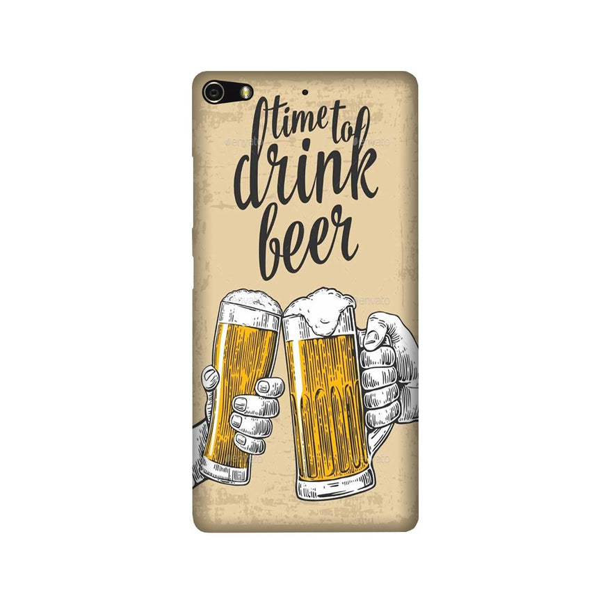 Drink Beer Mobile Back Case for Gionee Elifi S7 (Design - 328)