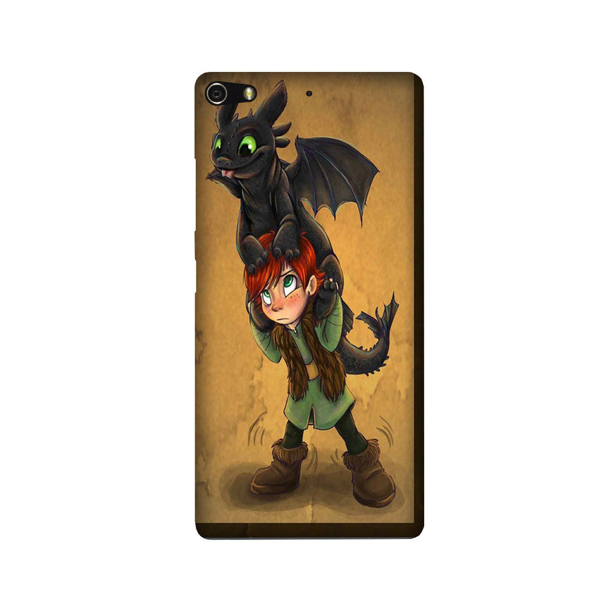 Dragon Mobile Back Case for Gionee Elifi S7 (Design - 336)
