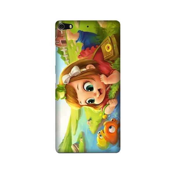 Baby Girl Mobile Back Case for Gionee Elifi S7 (Design - 339)