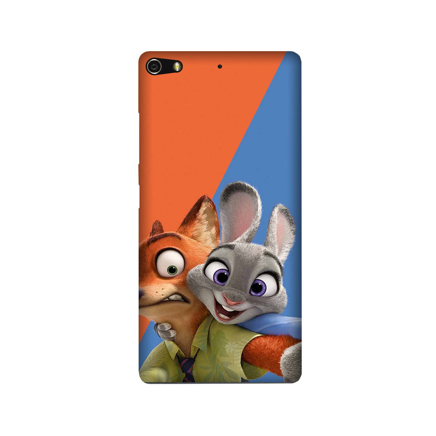 Cartoon Mobile Back Case for Gionee Elifi S7 (Design - 346)