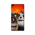Dog Puppy Mobile Back Case for Gionee Elifi S7 (Design - 350)