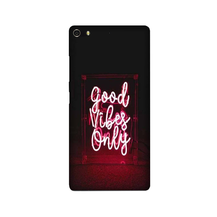 Good Vibes Only Mobile Back Case for Gionee Elifi S7 (Design - 354)