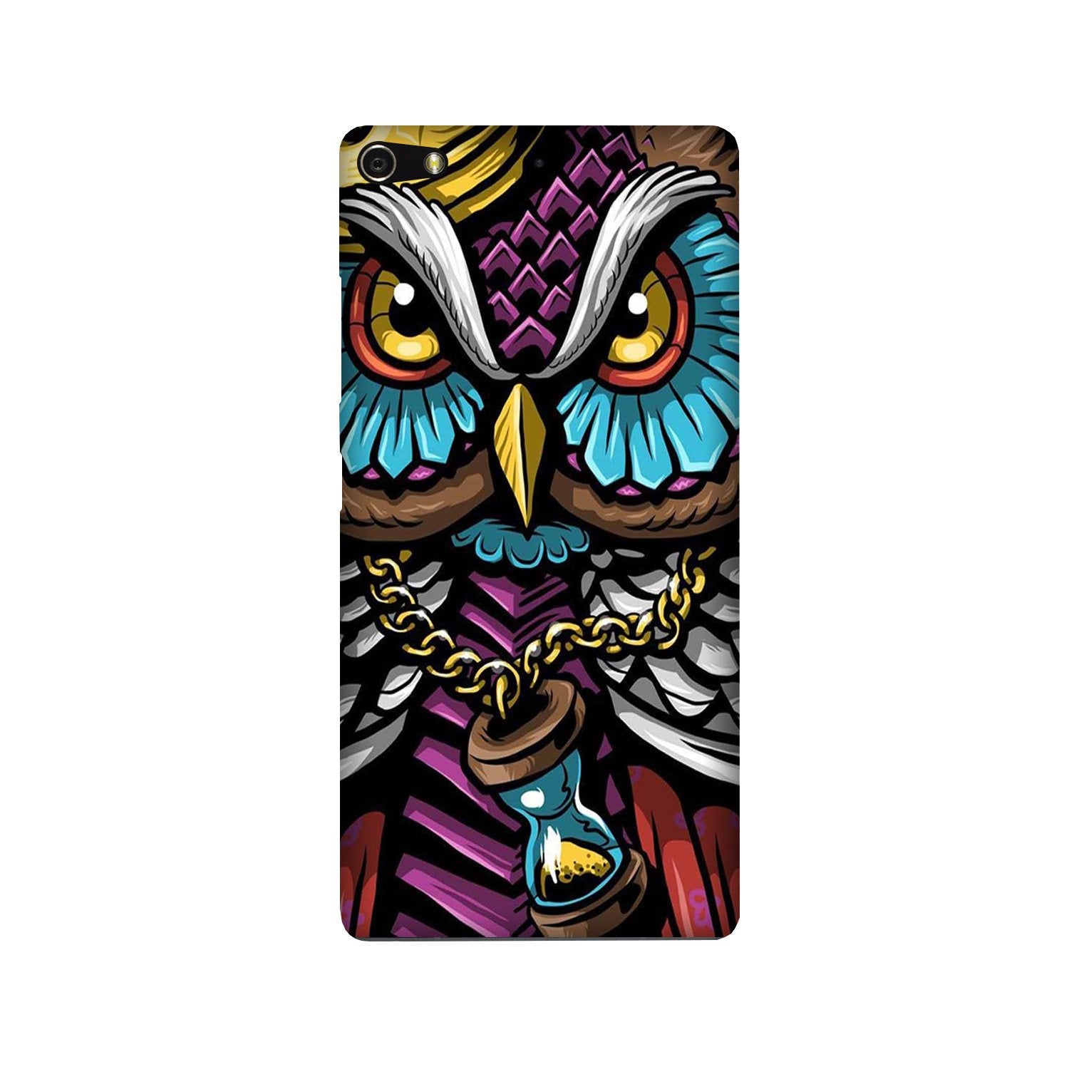 Owl Mobile Back Case for Gionee Elifi S7 (Design - 359)