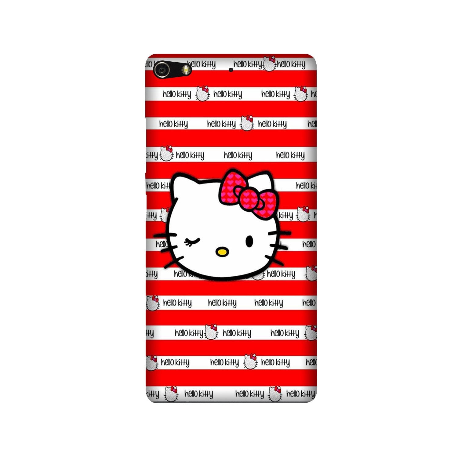Hello Kitty Mobile Back Case for Gionee Elifi S7 (Design - 364)