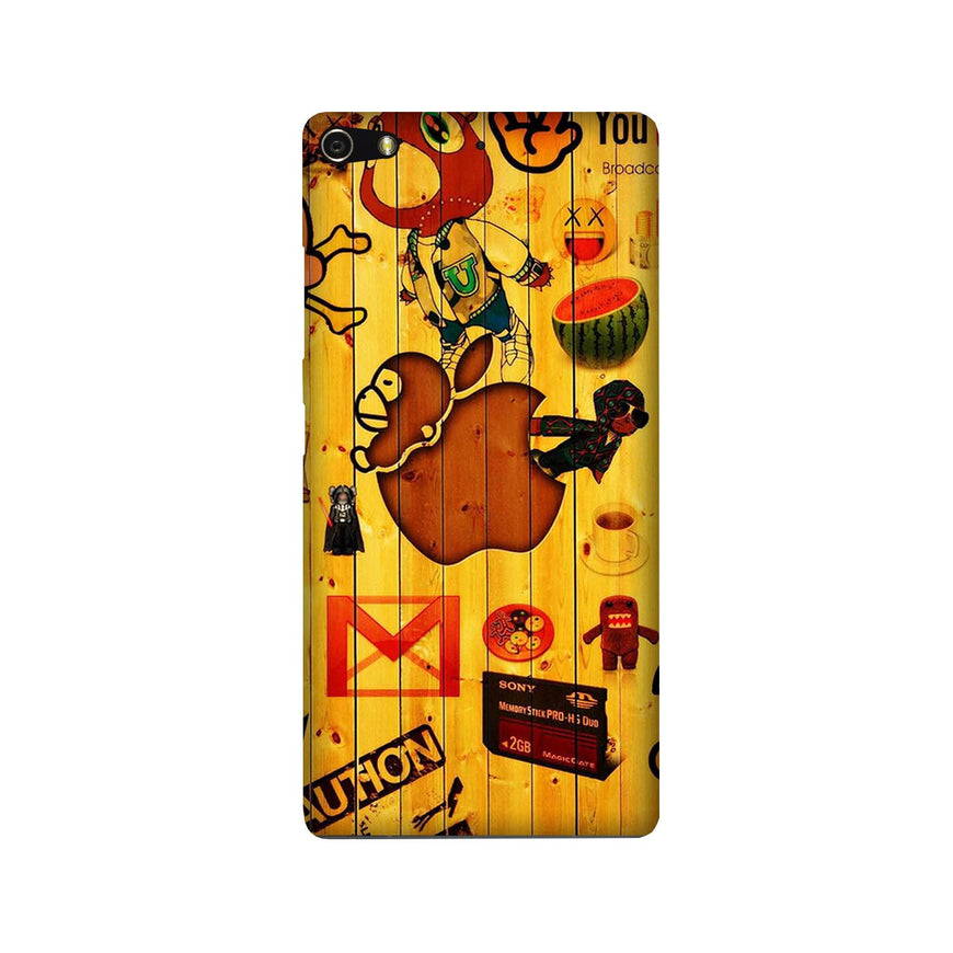 Wooden Texture Mobile Back Case for Gionee Elifi S7 (Design - 367)