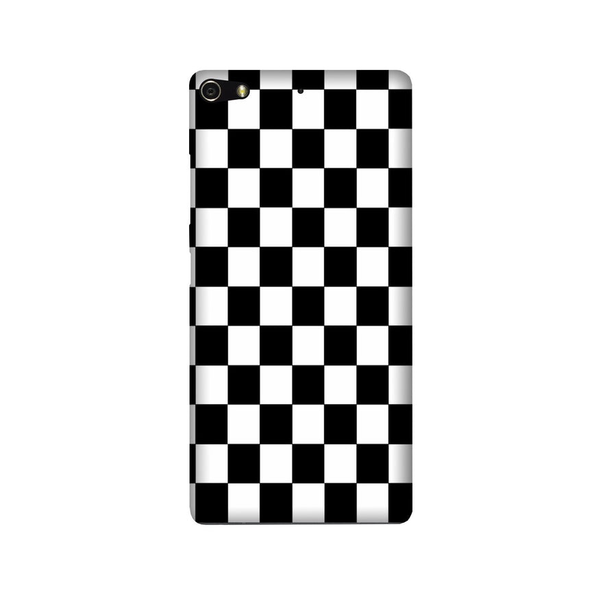 Black White Boxes Mobile Back Case for Gionee Elifi S7 (Design - 372)