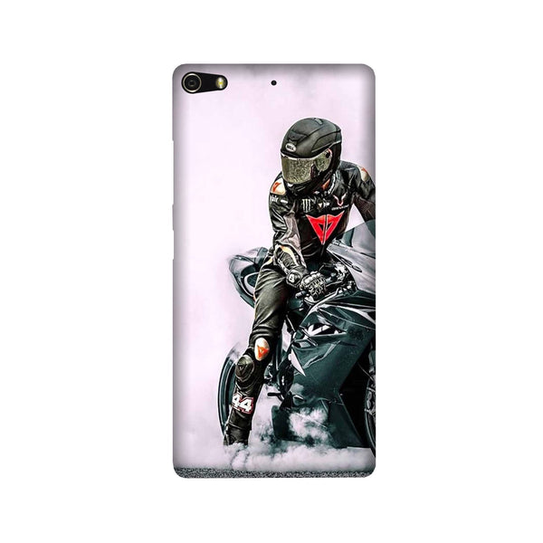Biker Mobile Back Case for Gionee Elifi S7 (Design - 383)