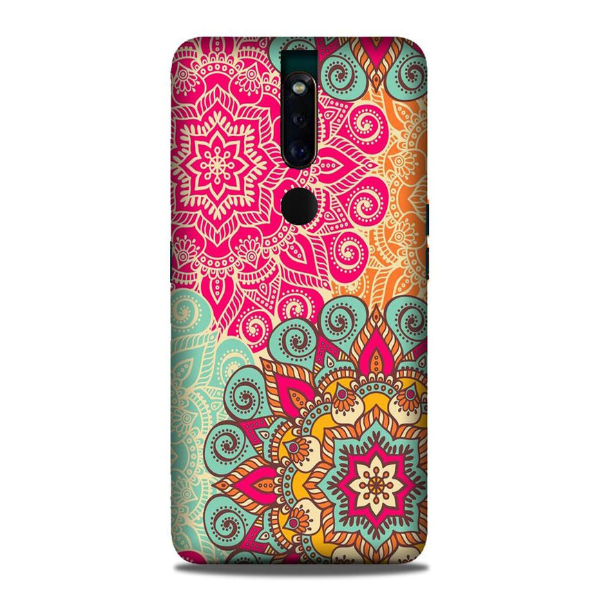 Rangoli art Case for Oppo F11 Pro