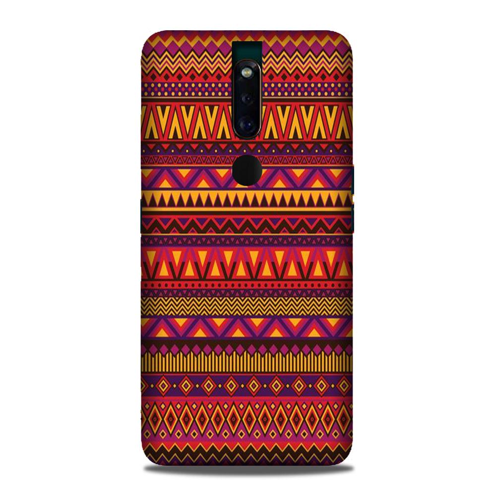 Zigzag line pattern2 Case for Oppo F11 Pro