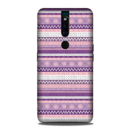 Zigzag line pattern3 Case for Oppo F11 Pro